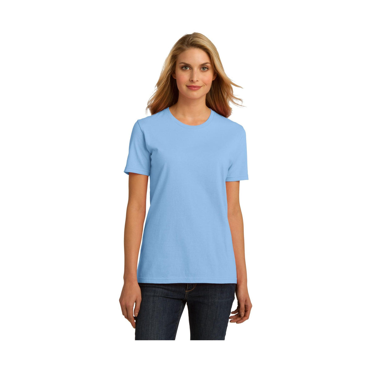 Port & Co Women's Essential 100% Organic Ring Spun Cotton T-Shirt
