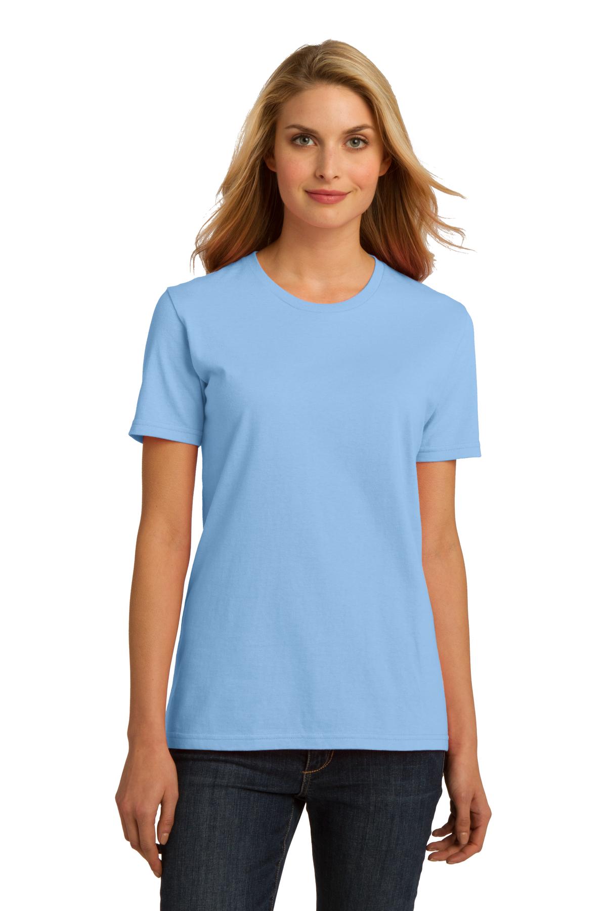 Port & Co Women's Essential 100% Organic Ring Spun Cotton T-Shirt