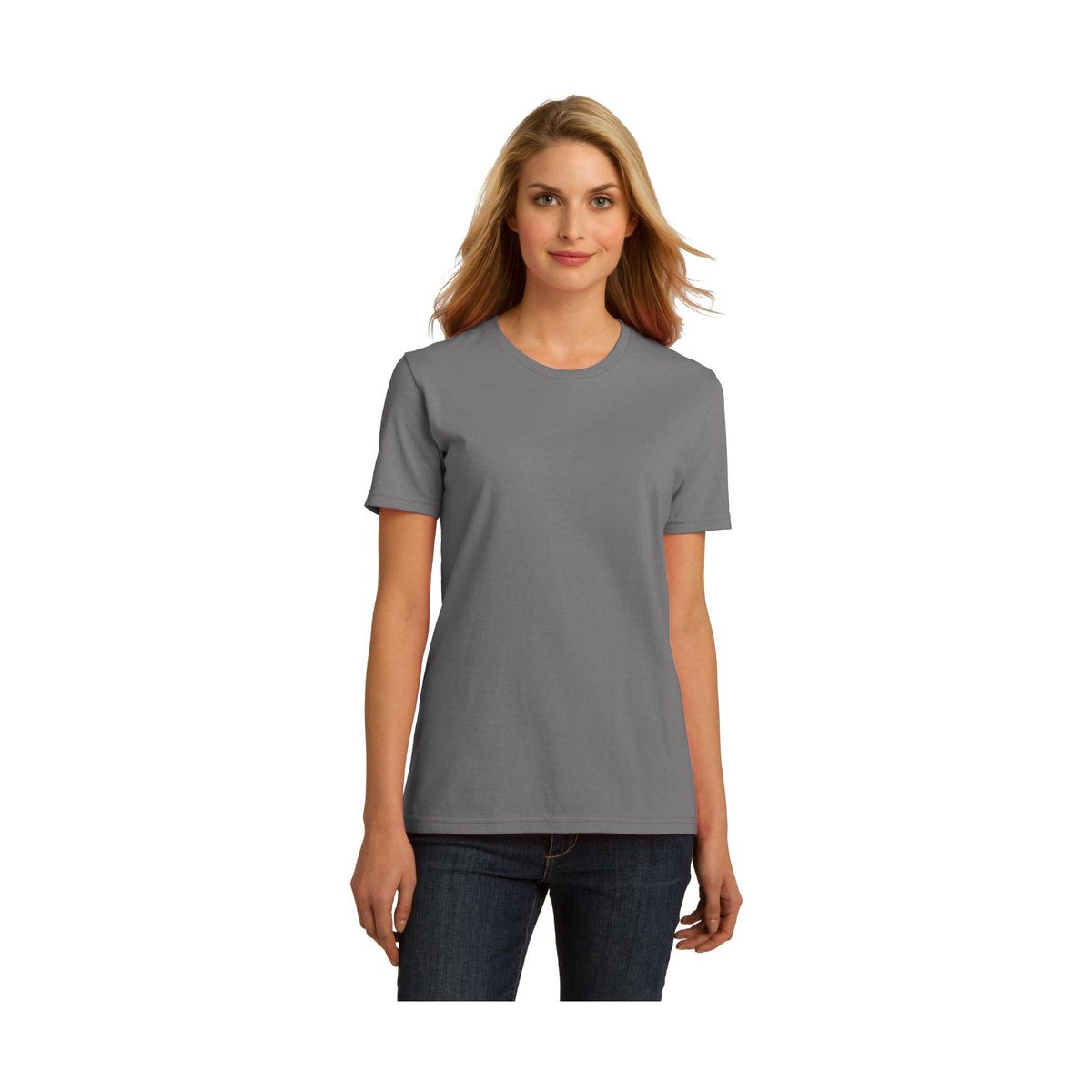 Port & Co Women's Essential 100% Organic Ring Spun Cotton T-Shirt