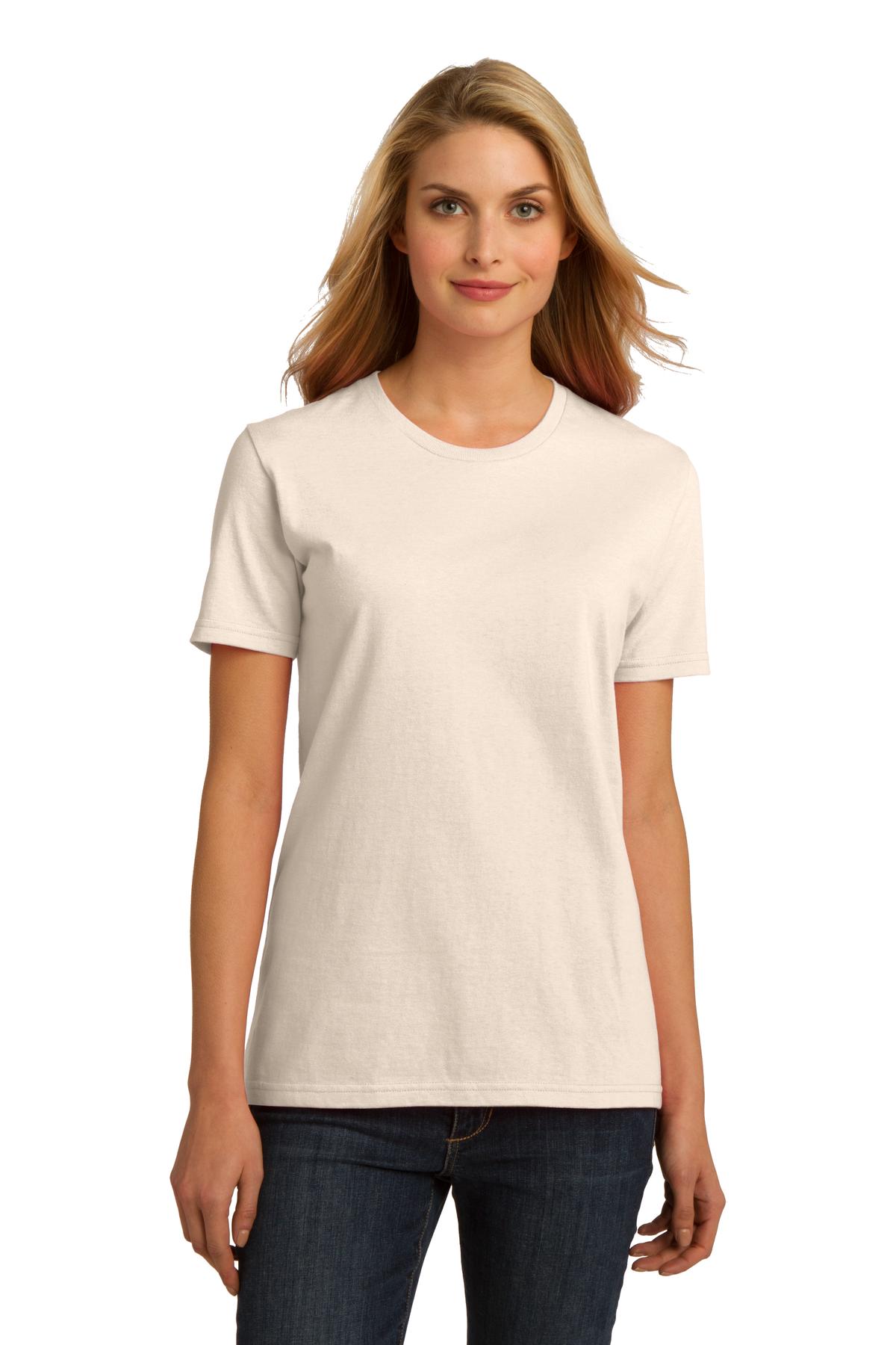 Port & Co Women's Essential 100% Organic Ring Spun Cotton T-Shirt