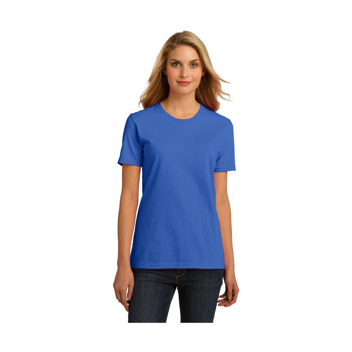 Port & Co Women's Essential 100% Organic Ring Spun Cotton T-Shirt