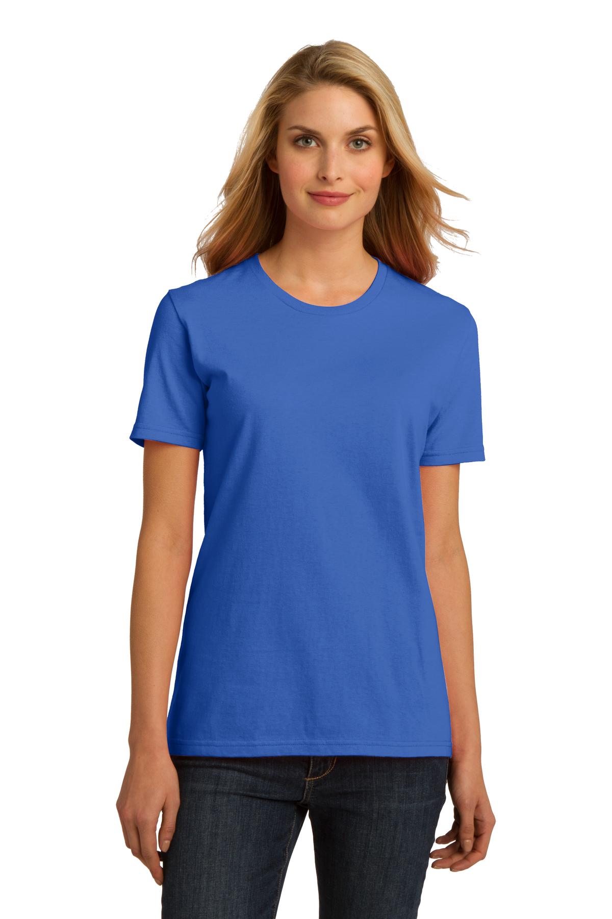 Port & Co Women's Essential 100% Organic Ring Spun Cotton T-Shirt