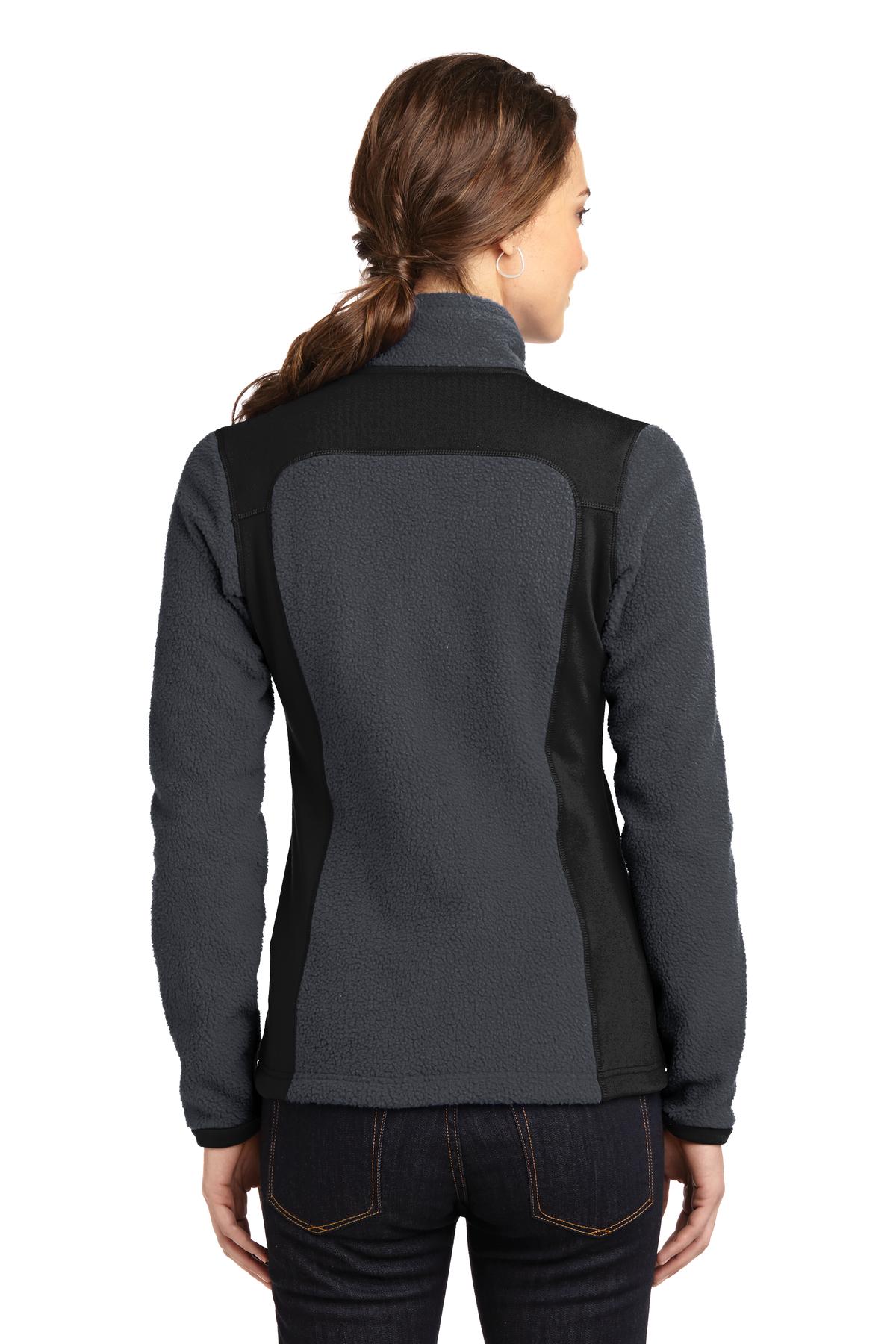 Eddie Bauer Women's Full-Zip Sherpa Fleece Jacket. EB233 Corporate Apparel Jackets & Vests