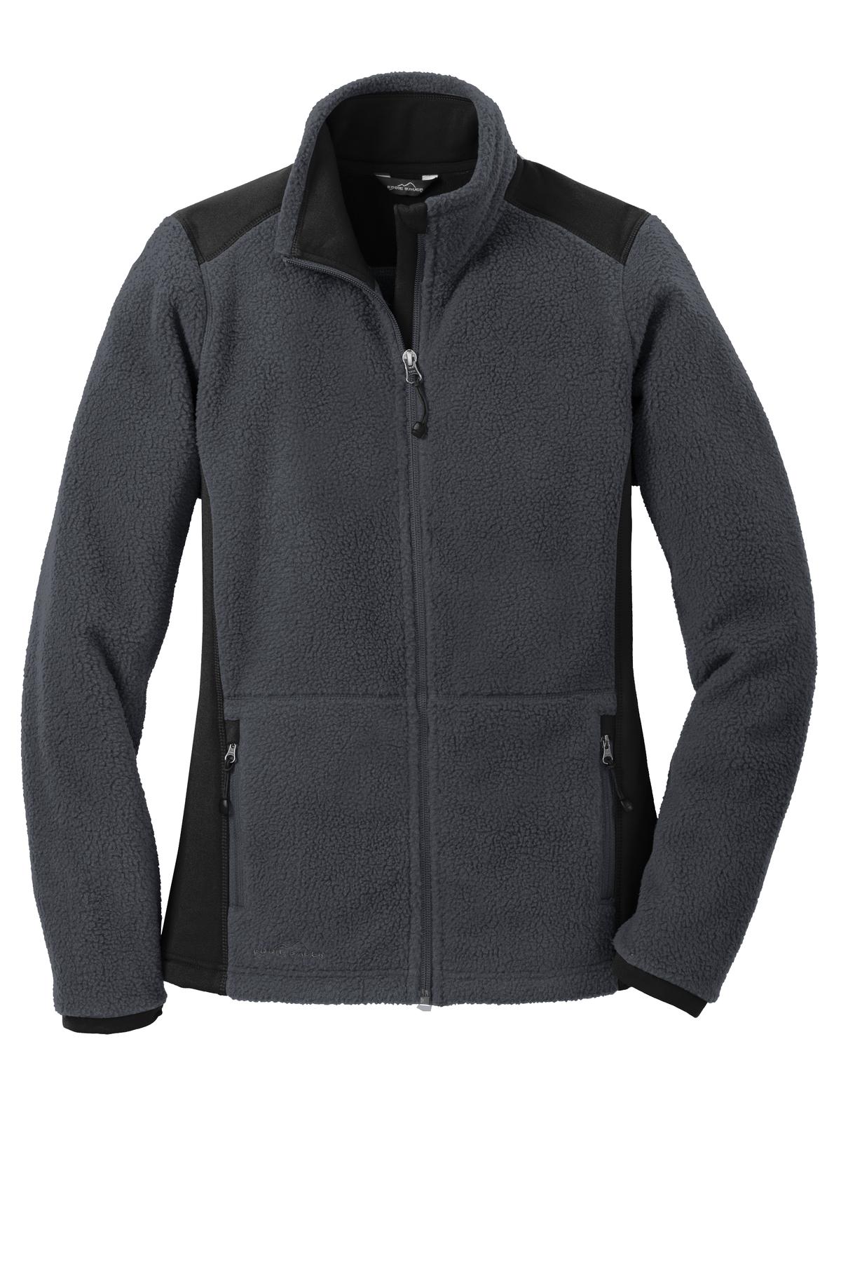 Eddie Bauer Women's Full-Zip Sherpa Fleece Jacket. EB233 Corporate Apparel Jackets & Vests