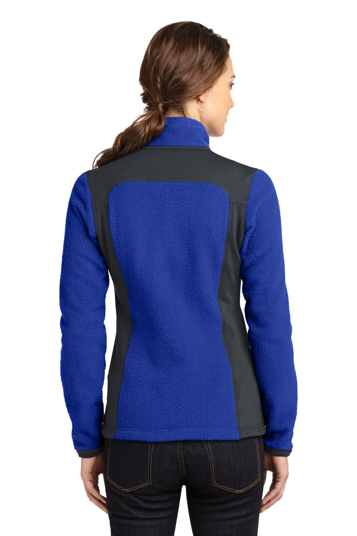 Eddie Bauer Women's Full-Zip Sherpa Fleece Jacket. EB233 Corporate Apparel Jackets & Vests
