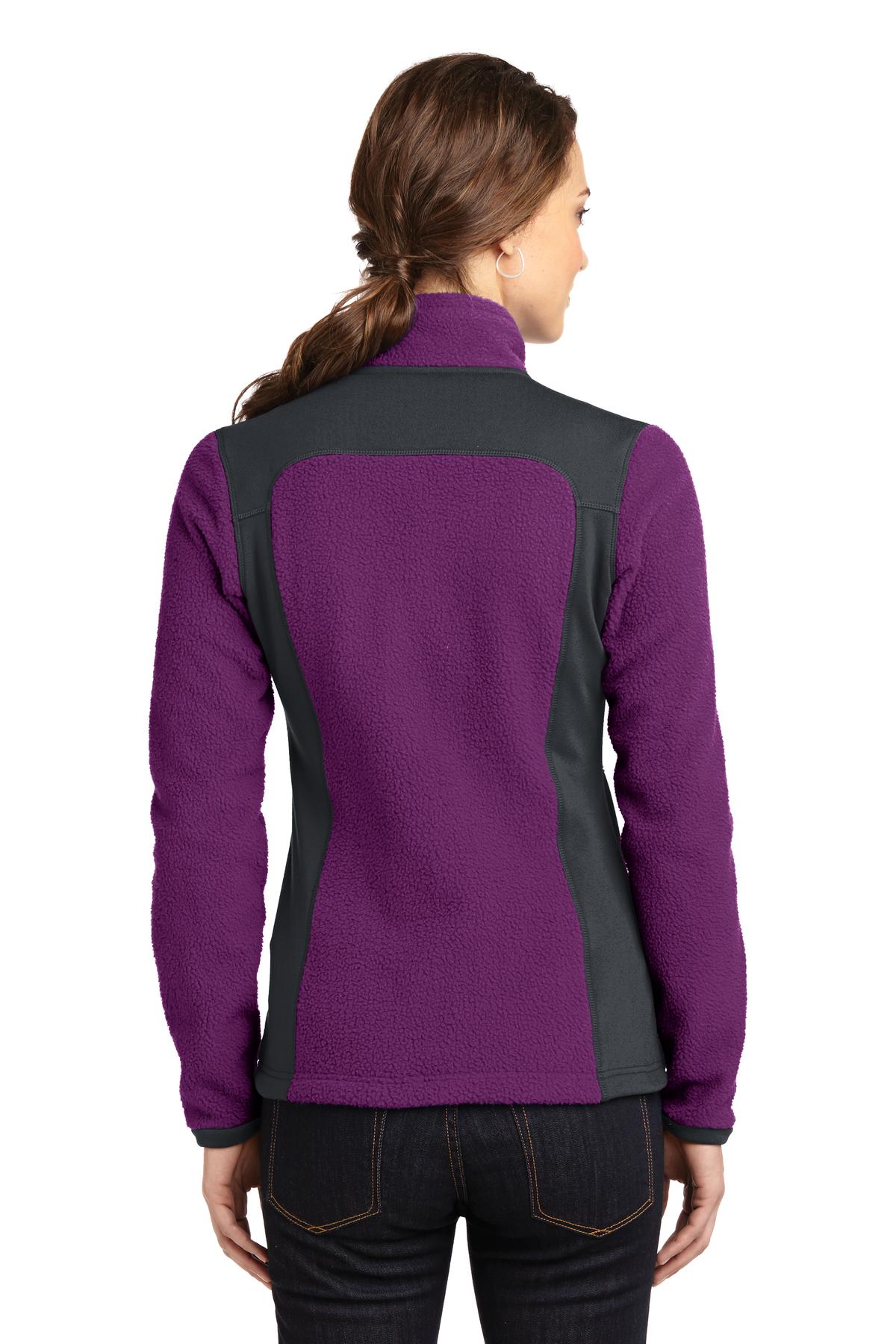 Eddie Bauer Women's Full-Zip Sherpa Fleece Jacket. EB233 Corporate Apparel Jackets & Vests