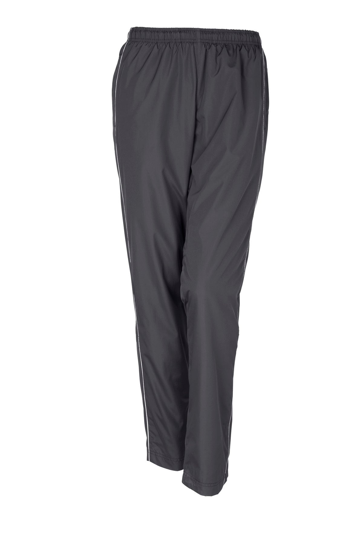 Sport-Tek Ladies Piped Wind Pant. LPST61 Womens Apparel Pants & Sweatpants