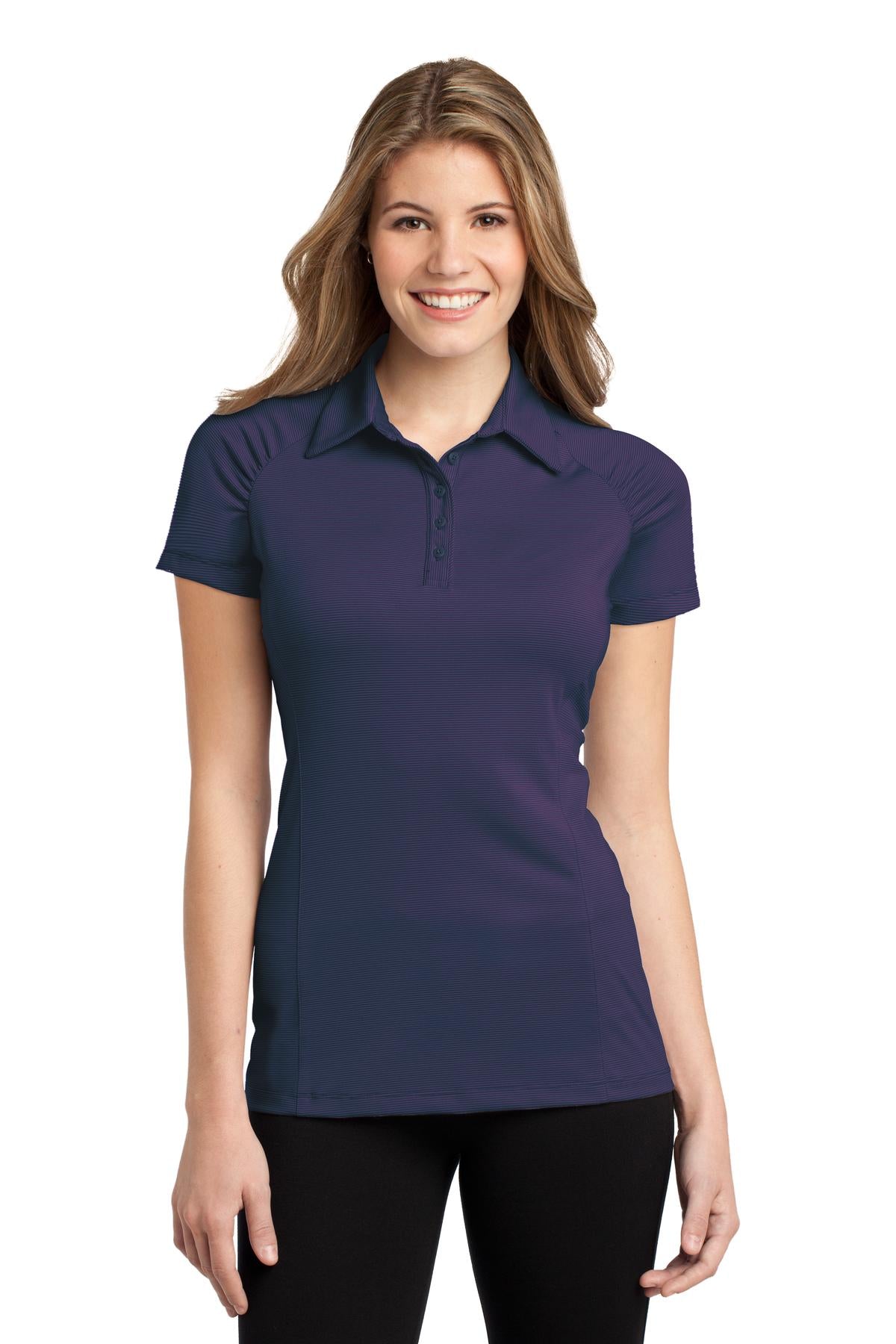Port Authority ® Women's Fine Stripe Performance Polo