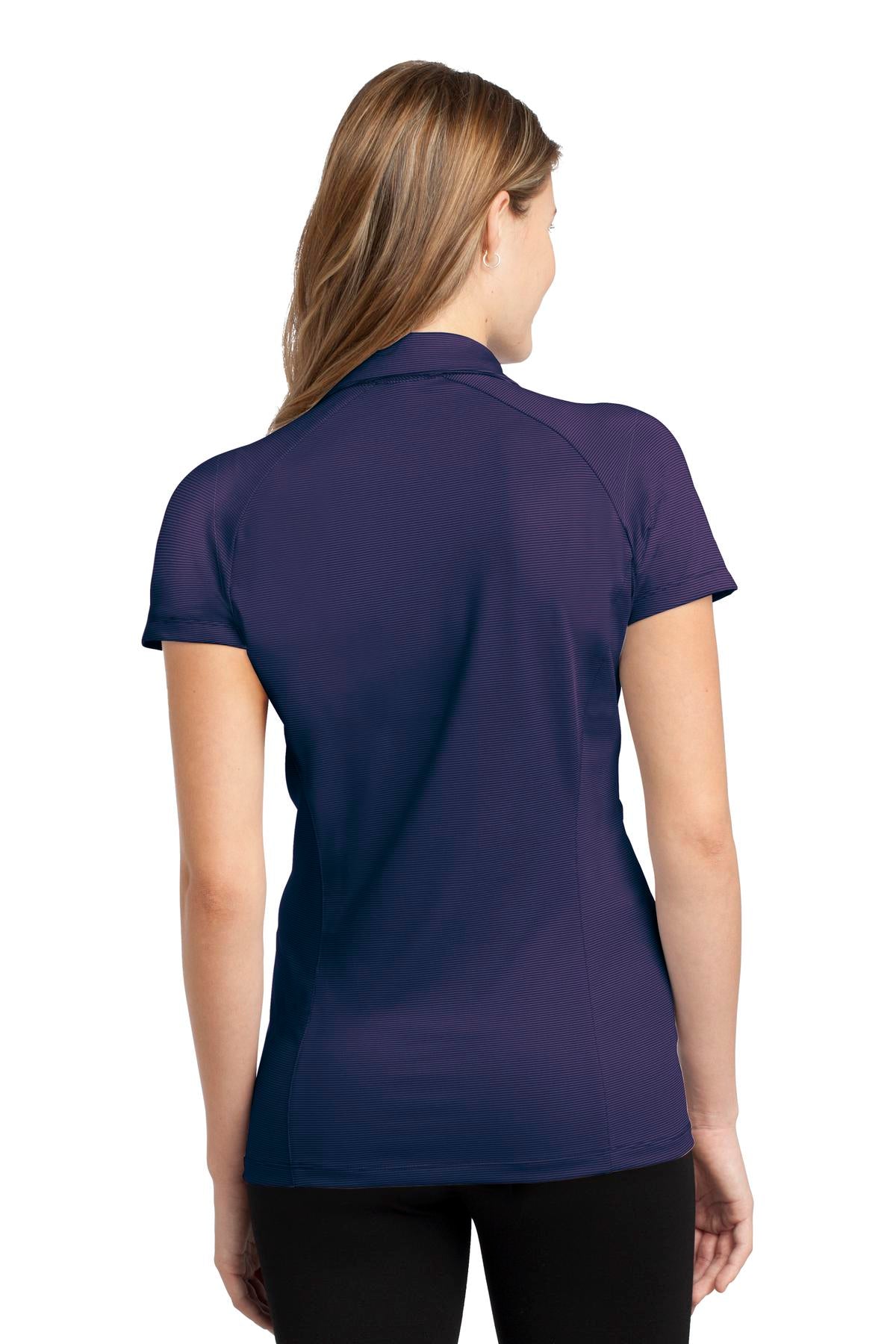 Port Authority Ladies Fine Stripe Performance Polo. L558