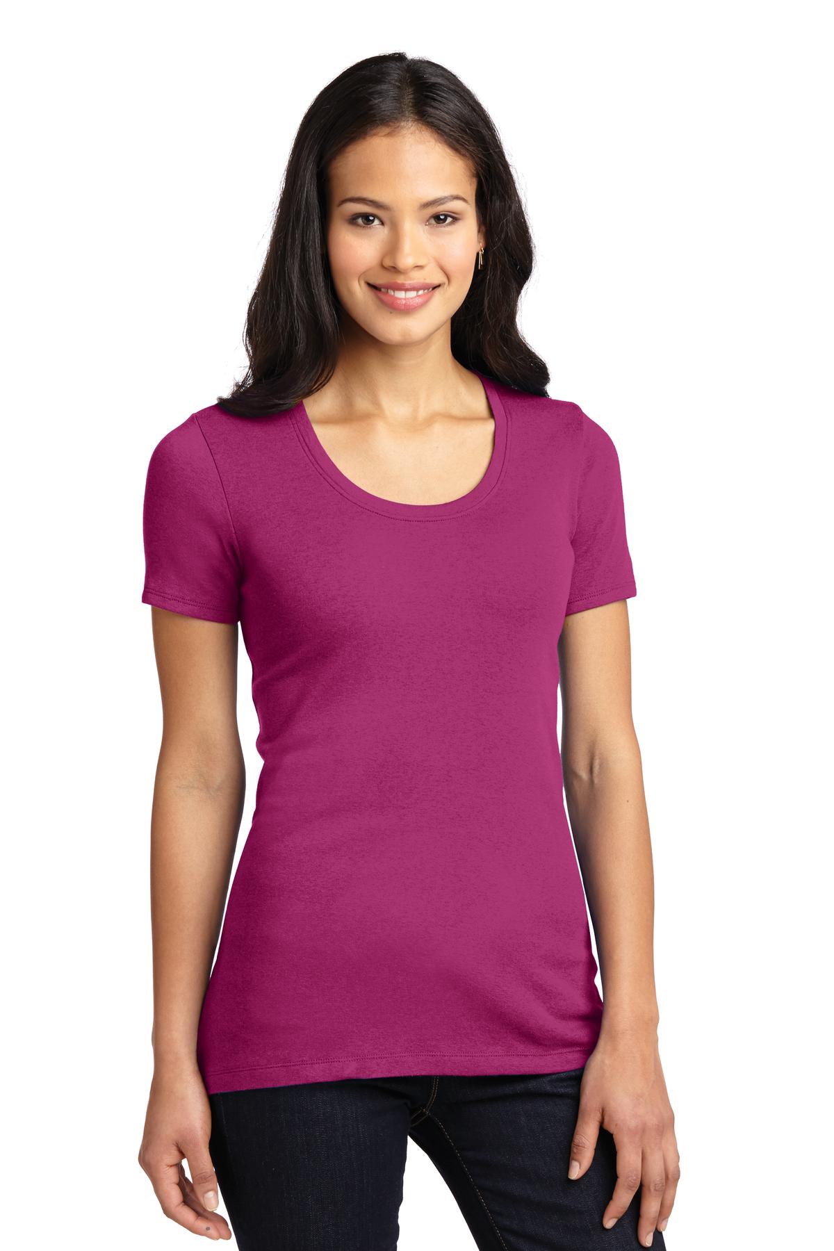 Port Authority Ladies Concept Stretch Scoop Tee. LM1006