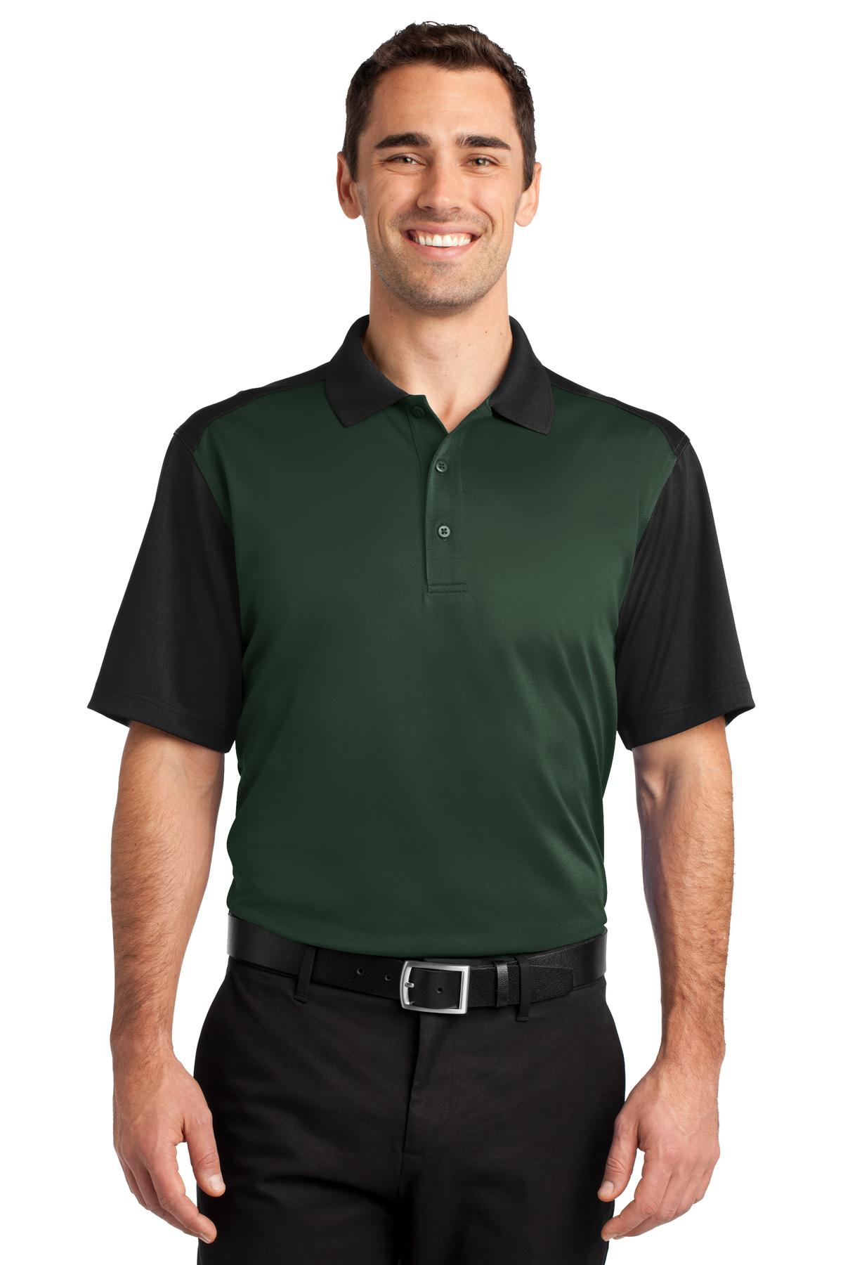 CornerStone Men's Select Snag-Proof Blocked Polo. CS417 Mens Apparel Shirts & Tops