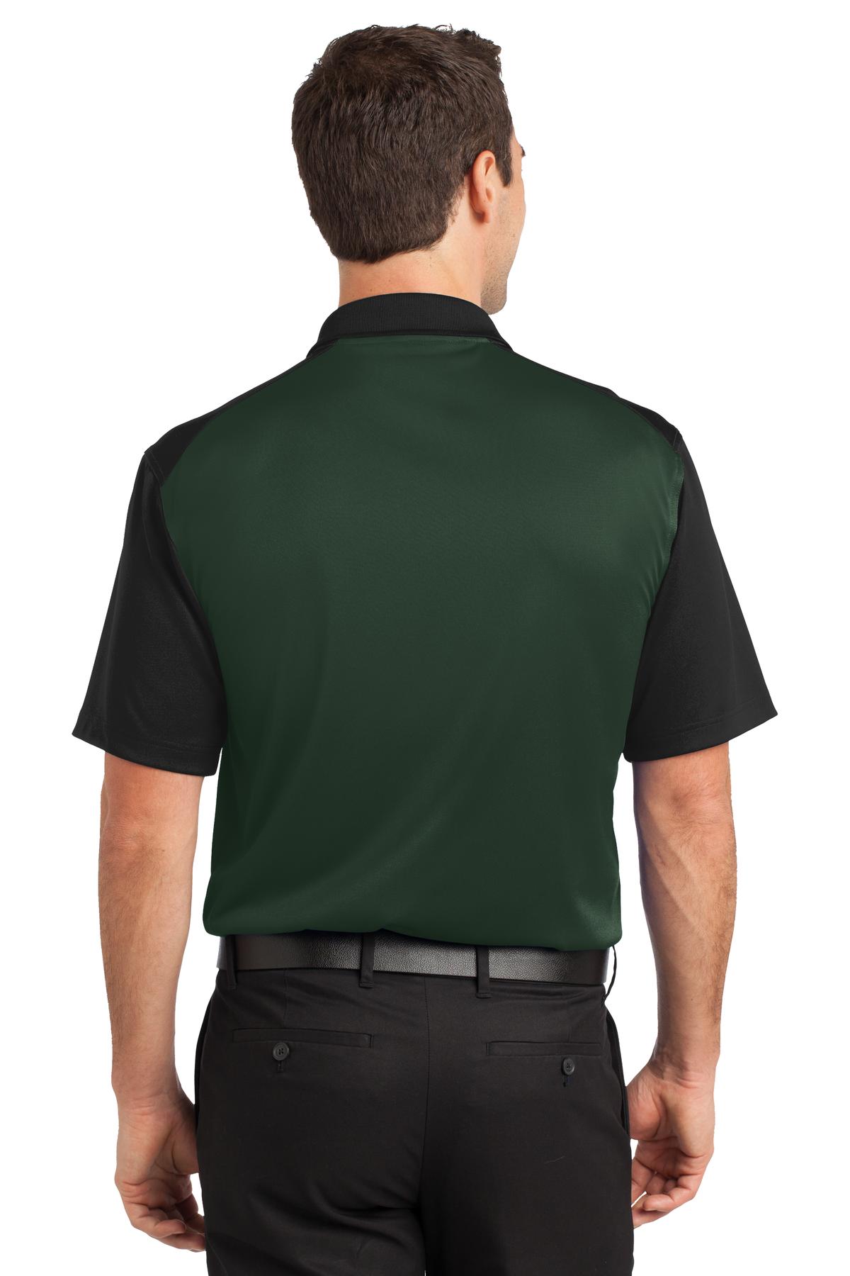 CornerStone Men's Select Snag-Proof Blocked Polo. CS417 Mens Apparel Shirts & Tops