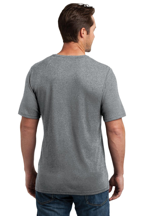 District Made Men's Mini Rib Crew Tee. DM300 Mens Apparel Shirts & Tops