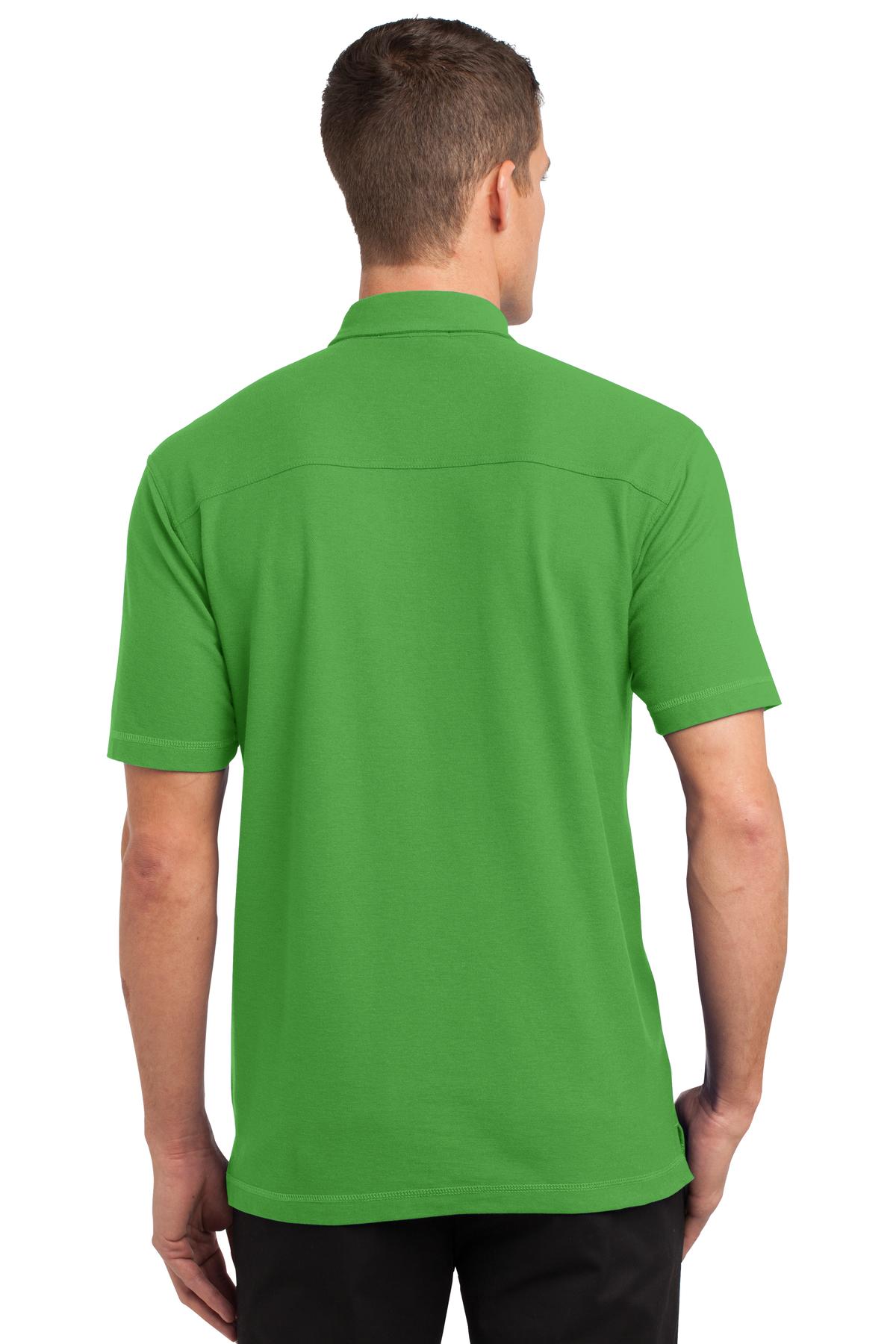 Port Authority Men's Modern Stain-Resistant Pocket Polo. K559 Mens Apparel Shirts & Tops