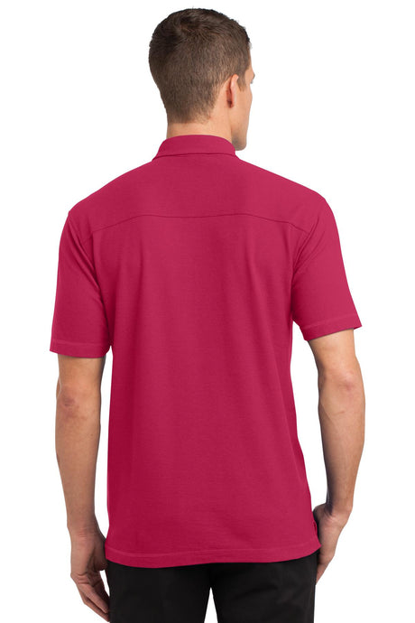 Port Authority Men's Modern Stain-Resistant Pocket Polo. K559 Mens Apparel Shirts & Tops