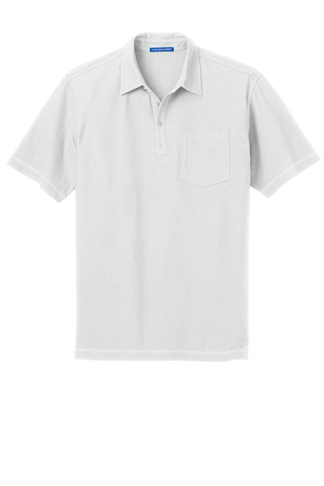 Port Authority Men's Modern Stain-Resistant Pocket Polo. K559 Mens Apparel Shirts & Tops