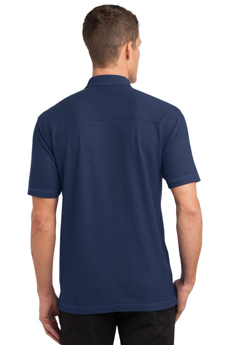 Port Authority Men's Modern Stain-Resistant Pocket Polo. K559 Mens Apparel Shirts & Tops