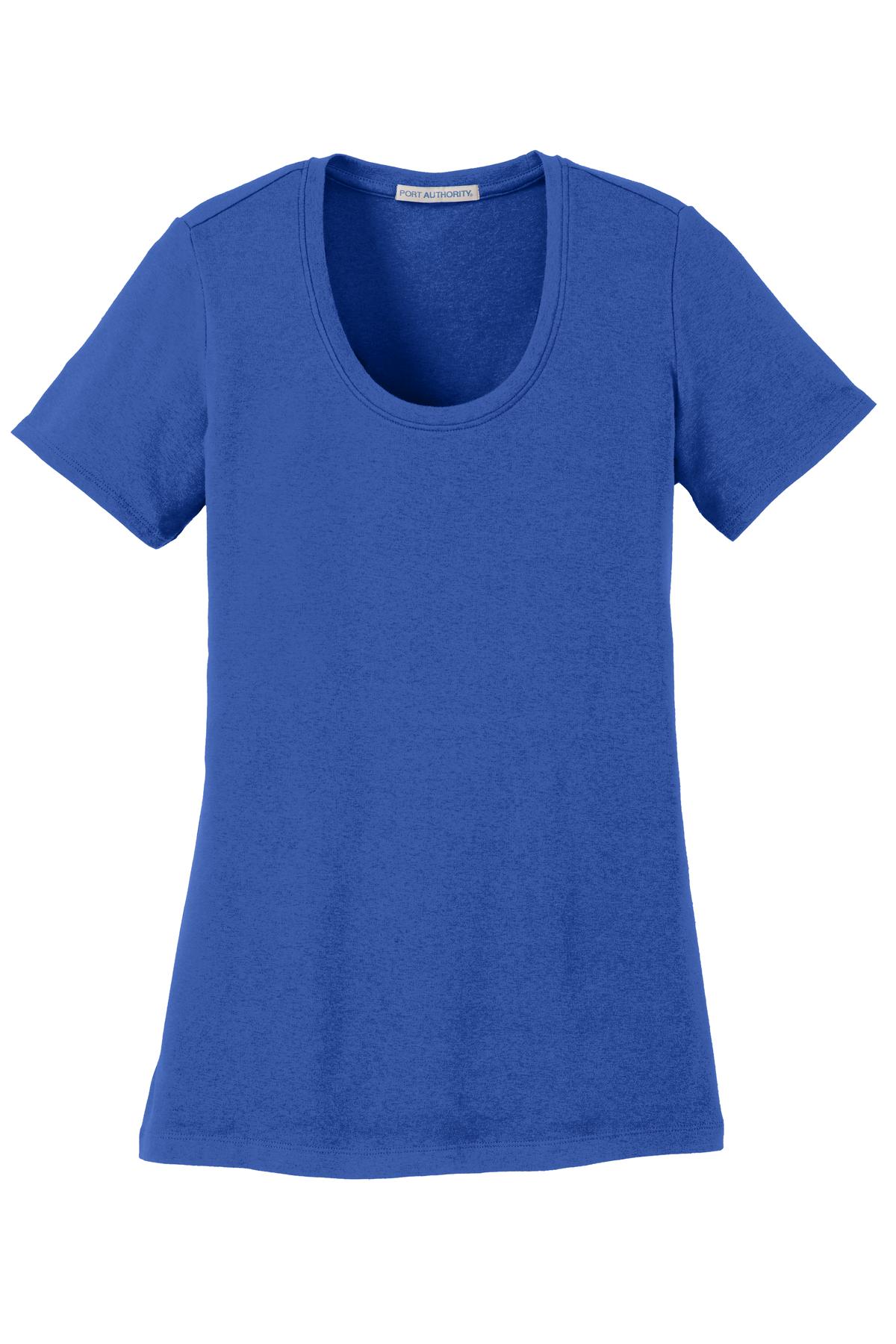 Port Authority Ladies Concept Stretch Scoop Tee. LM1006