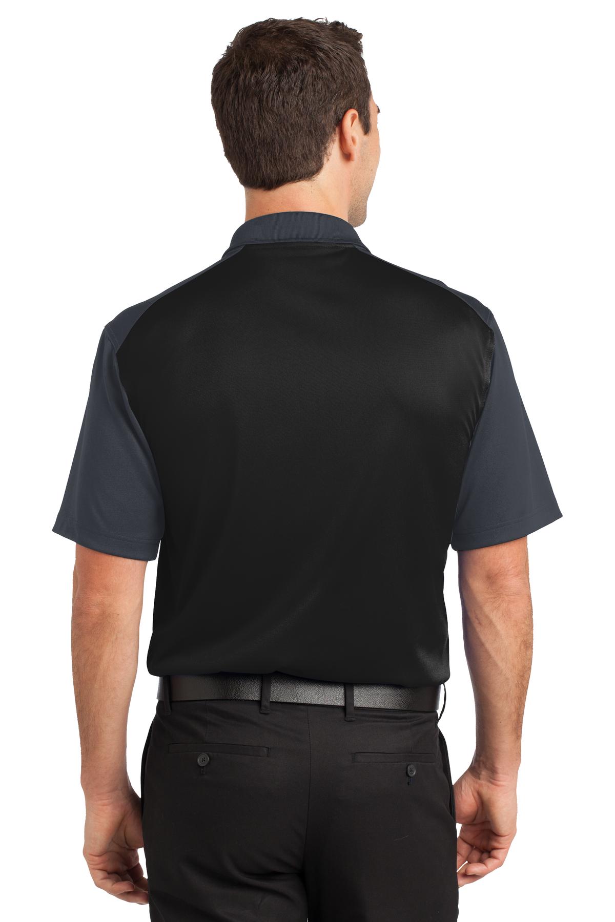 CornerStone Men's Select Snag-Proof Blocked Polo. CS417 Mens Apparel Shirts & Tops