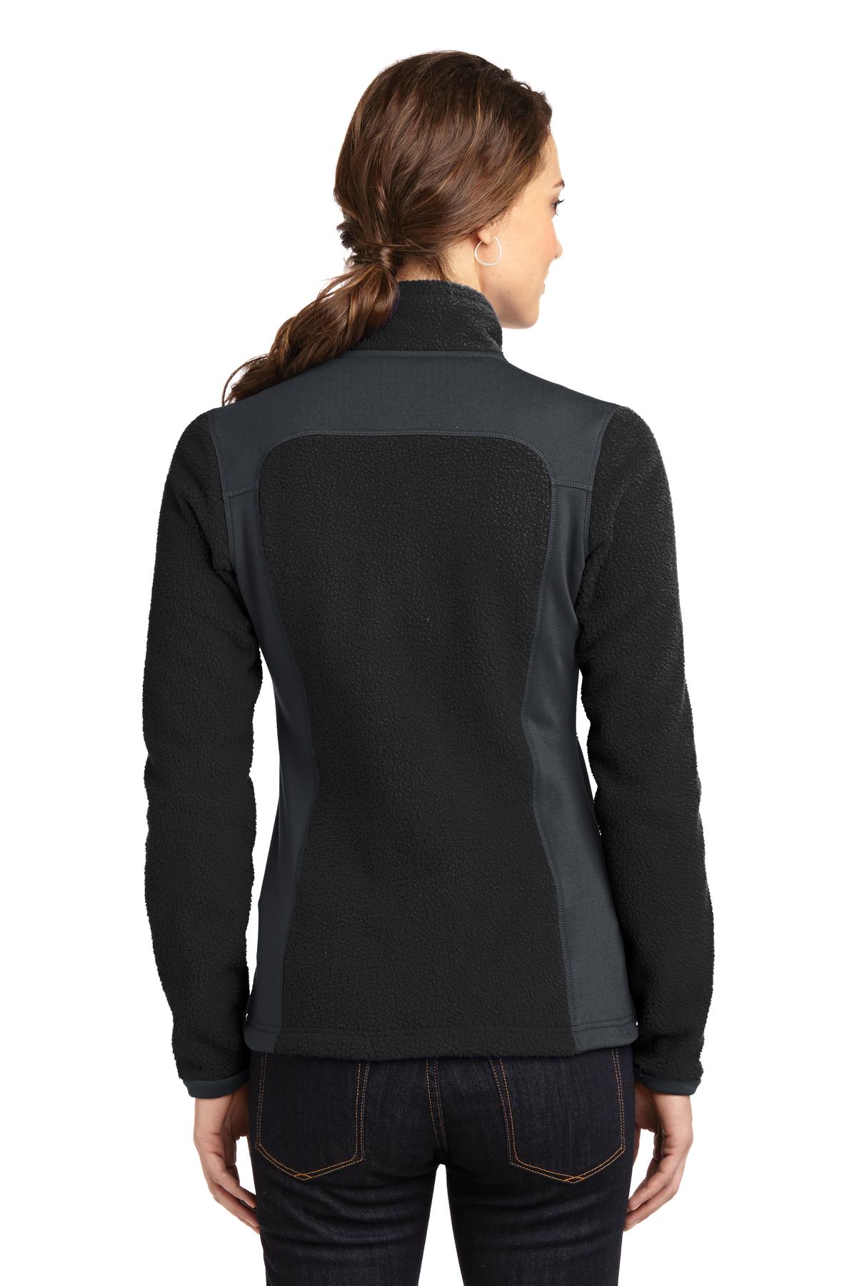 Eddie Bauer Women's Full-Zip Sherpa Fleece Jacket. EB233 Corporate Apparel Jackets & Vests