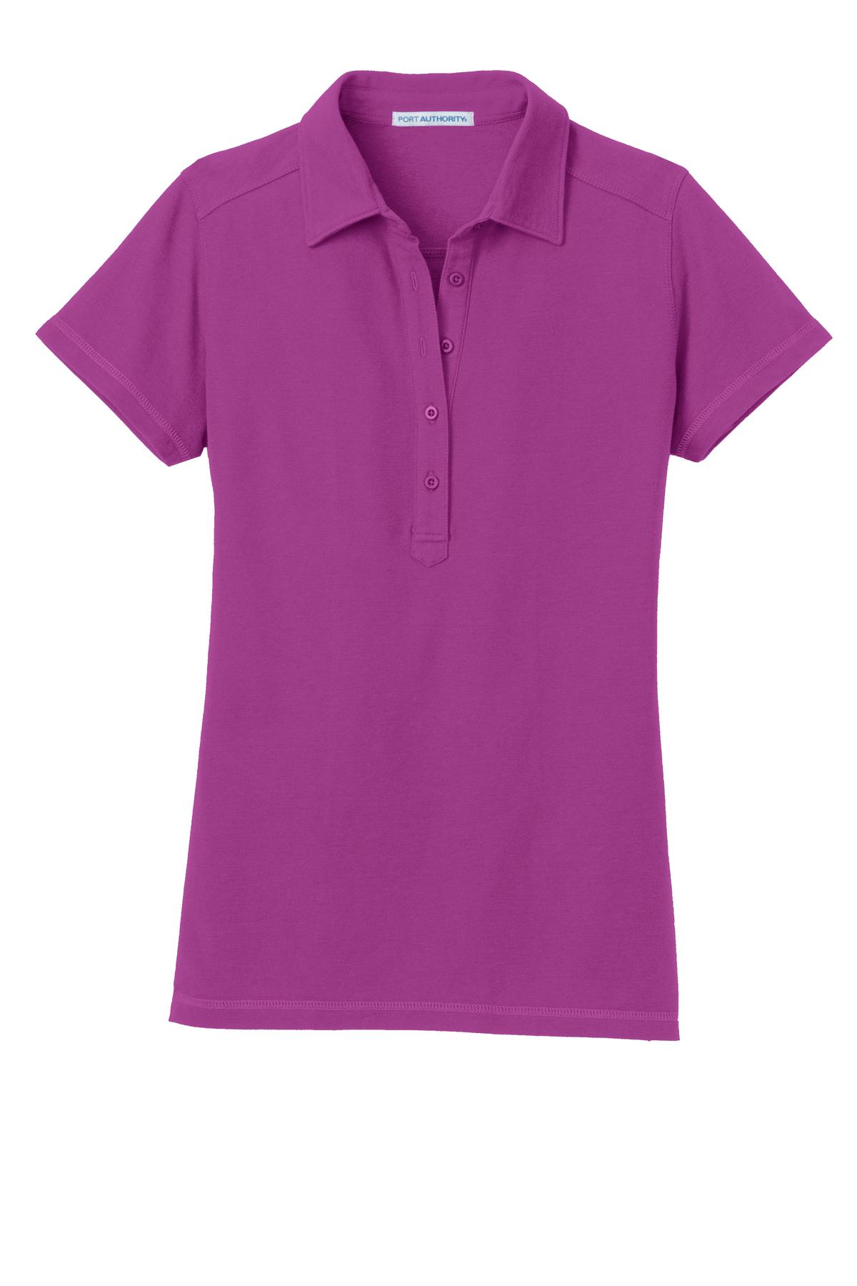 Port Authority Ladies Modern Stain-Resistant Polo. L559