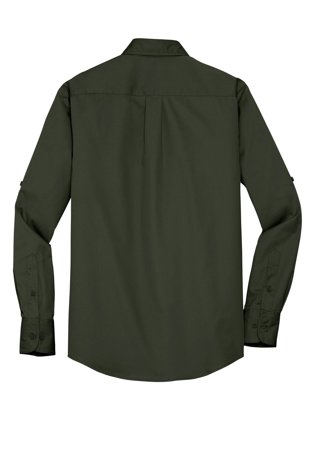 Port Authority Men's Stain-Release Roll Sleeve Twill Shirt. S649 Mens Apparel Shirts & Tops