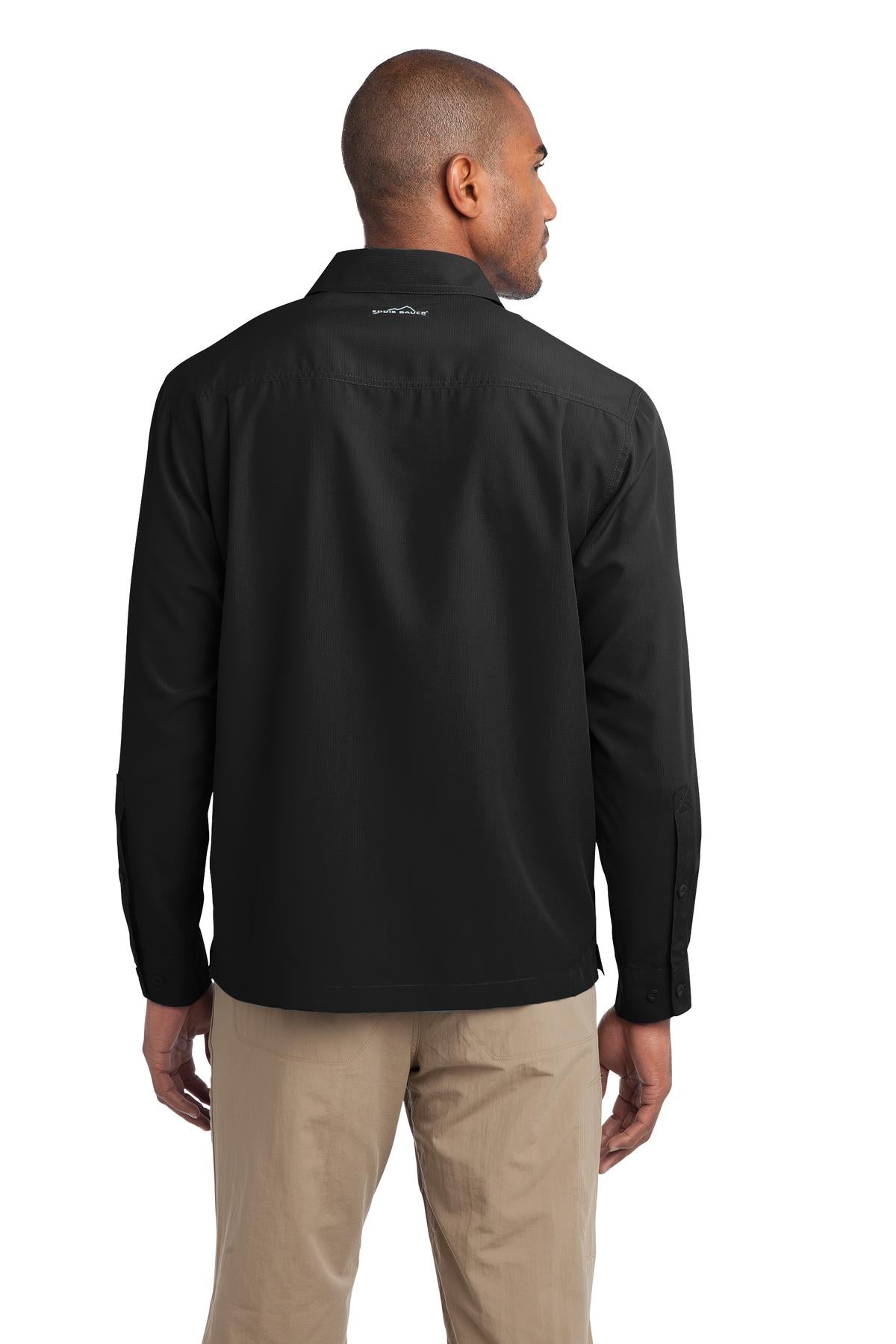Eddie Bauer Men's Long Sleeve Performance Travel Shirt. EB604 Corporate Apparel Shirts & Tops