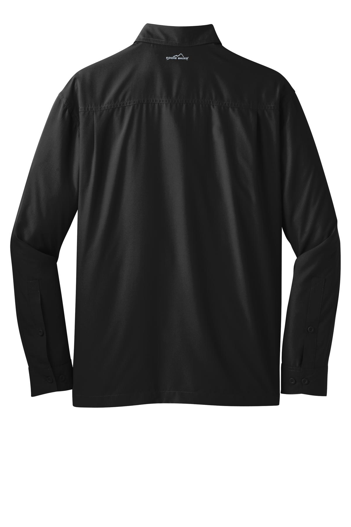 Eddie Bauer Men's Long Sleeve Performance Travel Shirt. EB604 Corporate Apparel Shirts & Tops