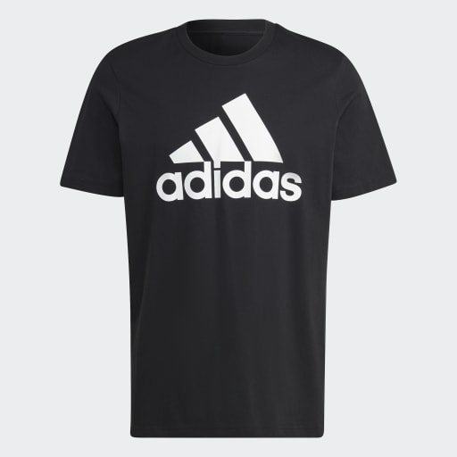 adidas Men's Big Logo Single Jersey Tee