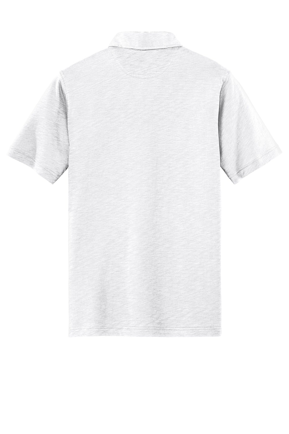 District Made Men's Slub Polo. DM350 Mens Apparel Shirts & Tops