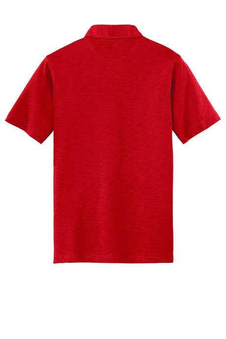 District Made Men's Slub Polo. DM350 Mens Apparel Shirts & Tops