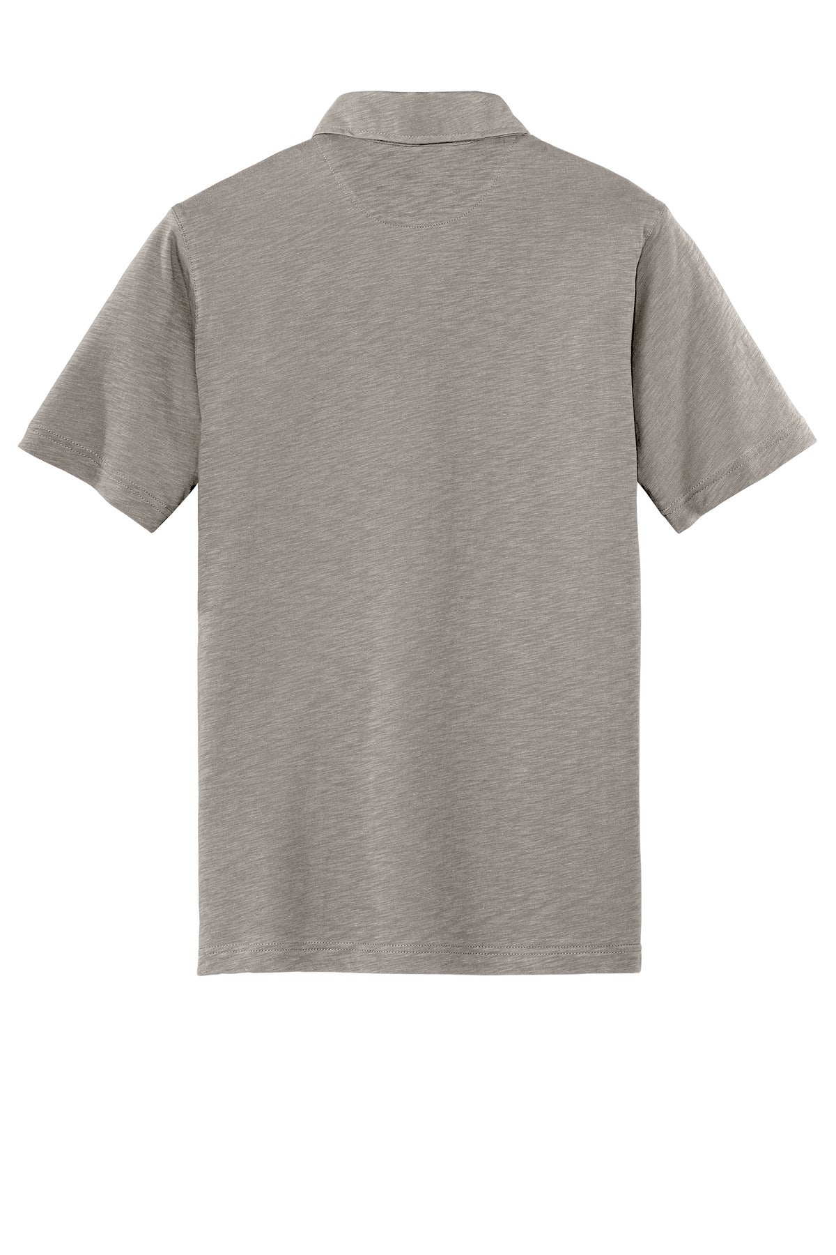 District Made Men's Slub Polo. DM350 Mens Apparel Shirts & Tops