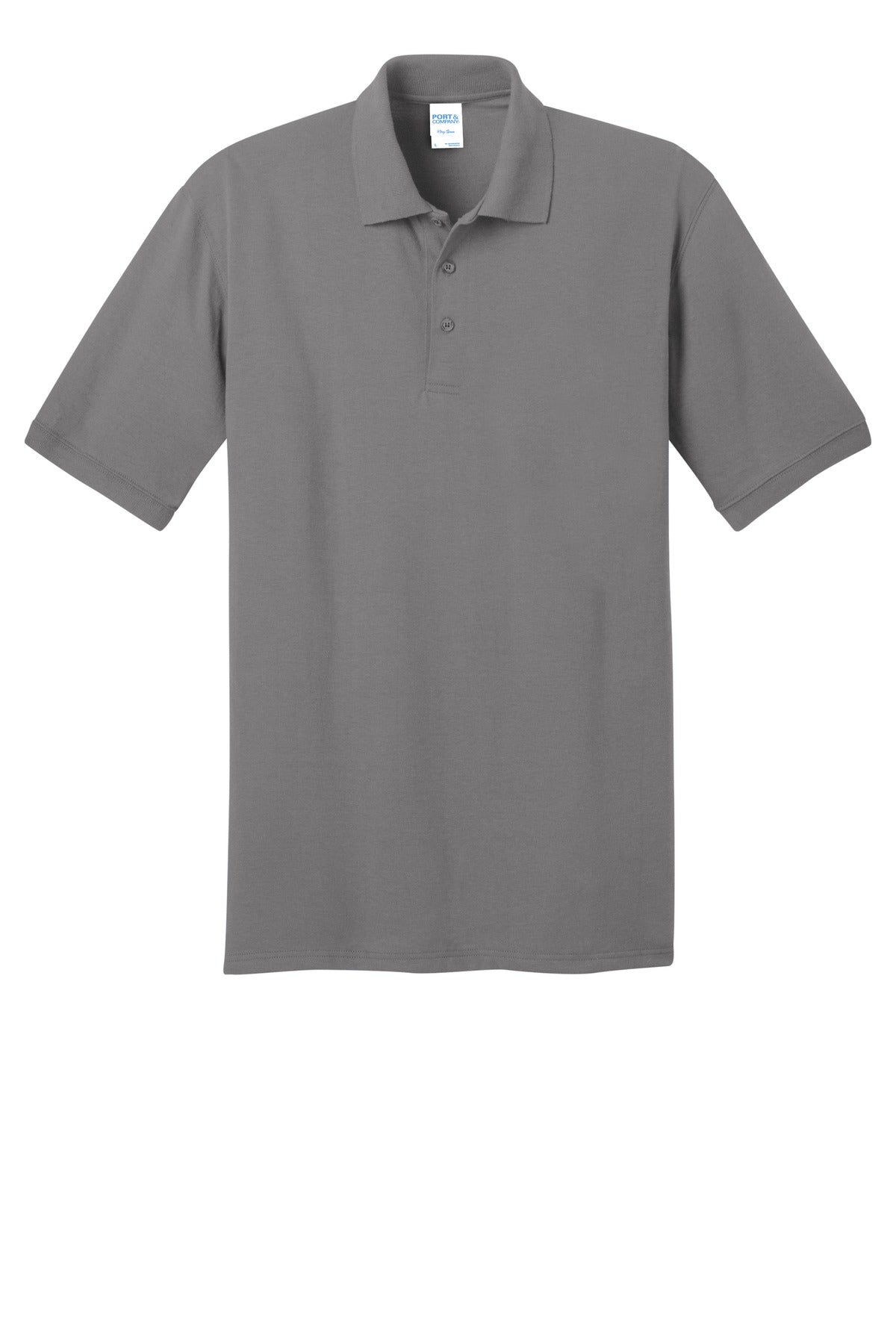 Port & Company Men's Ring Spun Pique Polo. KP150 Mens Apparel Shirts & Tops