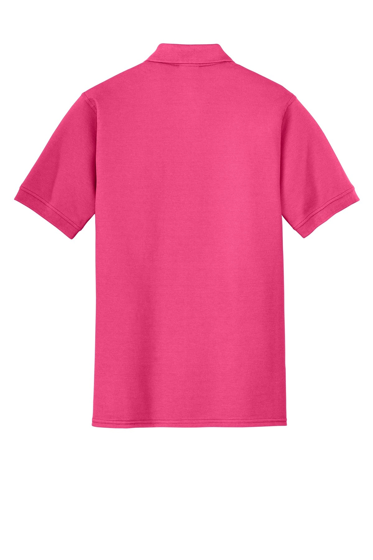 Port & Company Men's Ring Spun Pique Polo. KP150 Mens Apparel Shirts & Tops