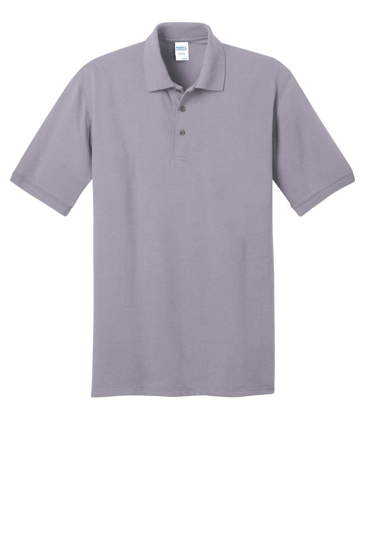 Port & Company Men's Ring Spun Pique Polo. KP150 Mens Apparel Shirts & Tops