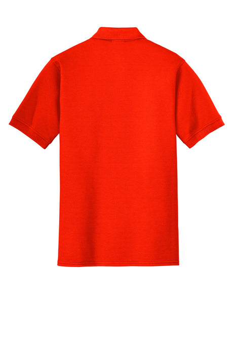 Port & Company Men's Ring Spun Pique Polo. KP150 Mens Apparel Shirts & Tops