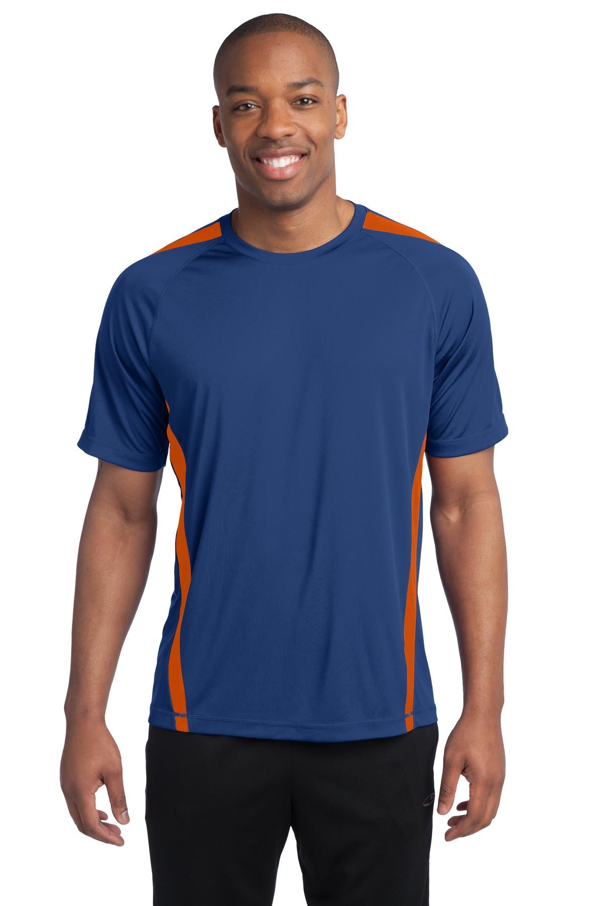 Sport-Tek Men's Tall Colorblock PosiCharge Competitor Tee