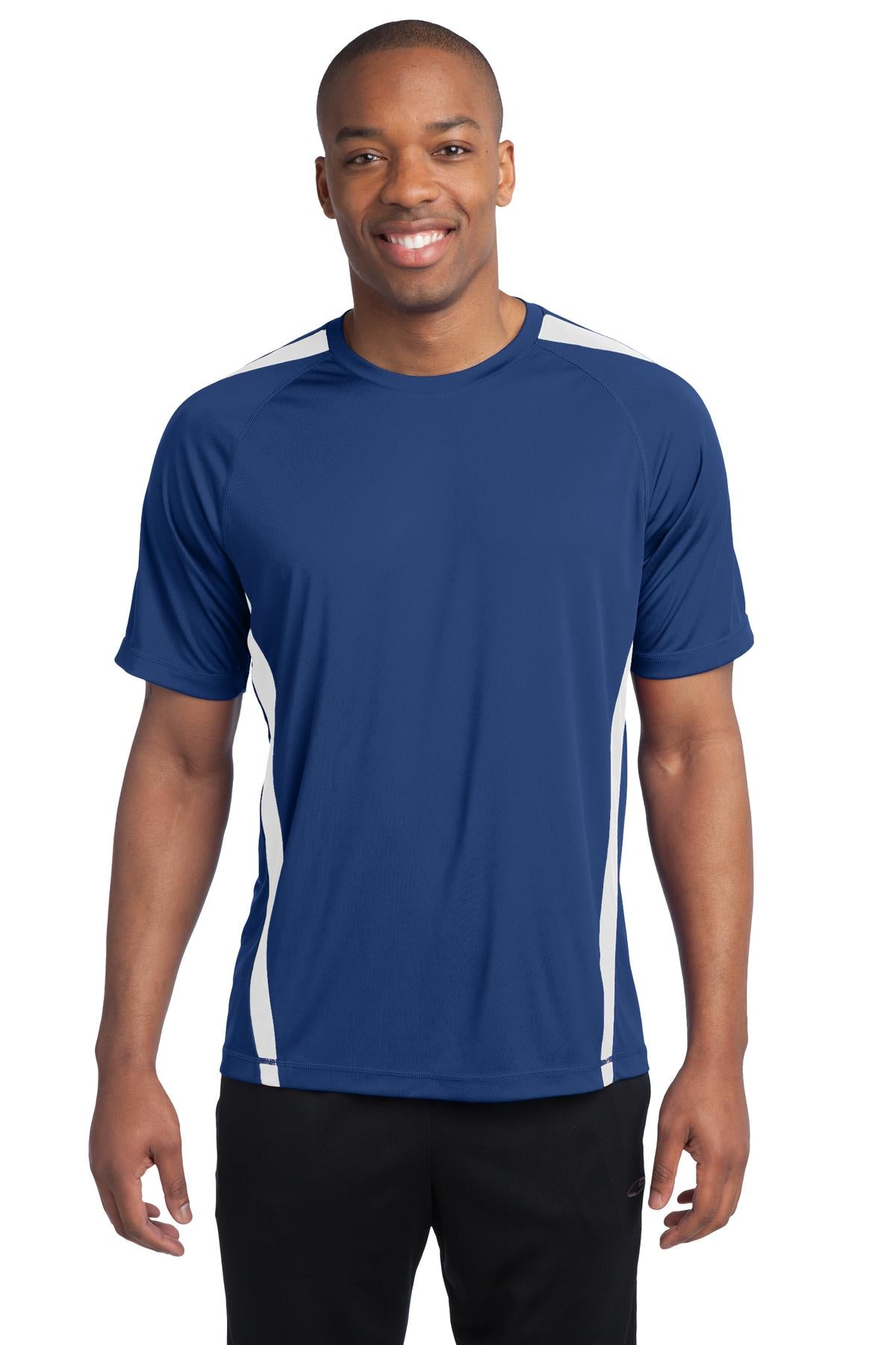 Sport-Tek Men's Tall Colorblock PosiCharge Competitor Tee