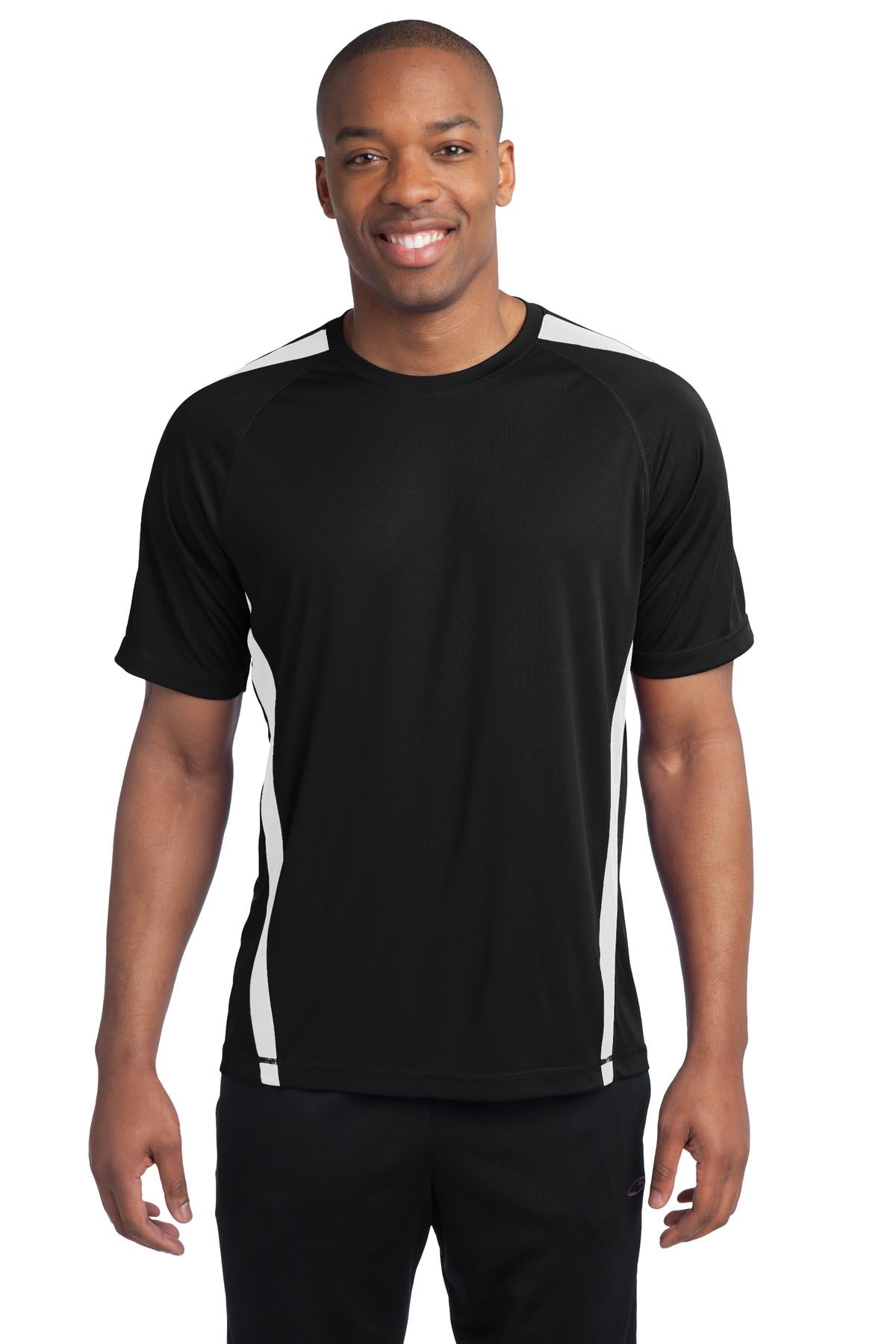 Sport-Tek Men's Tall Colorblock PosiCharge Competitor Tee
