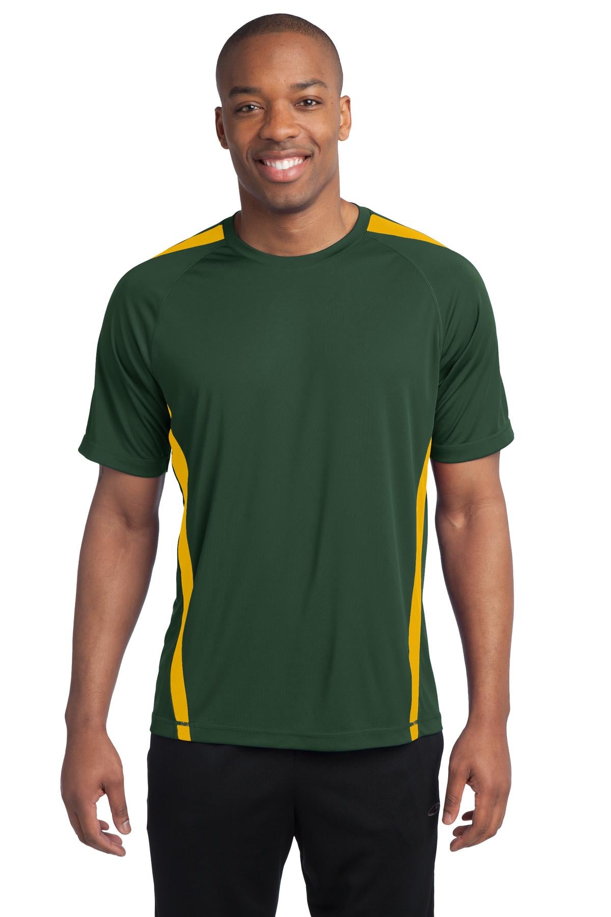 Sport-Tek Men's Tall Colorblock PosiCharge Competitor Tee
