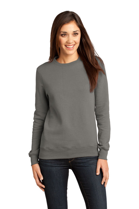 District Juniors The Concert Fleece Crew. DT821 Youth Apparel Hoodies & Sweatshirts