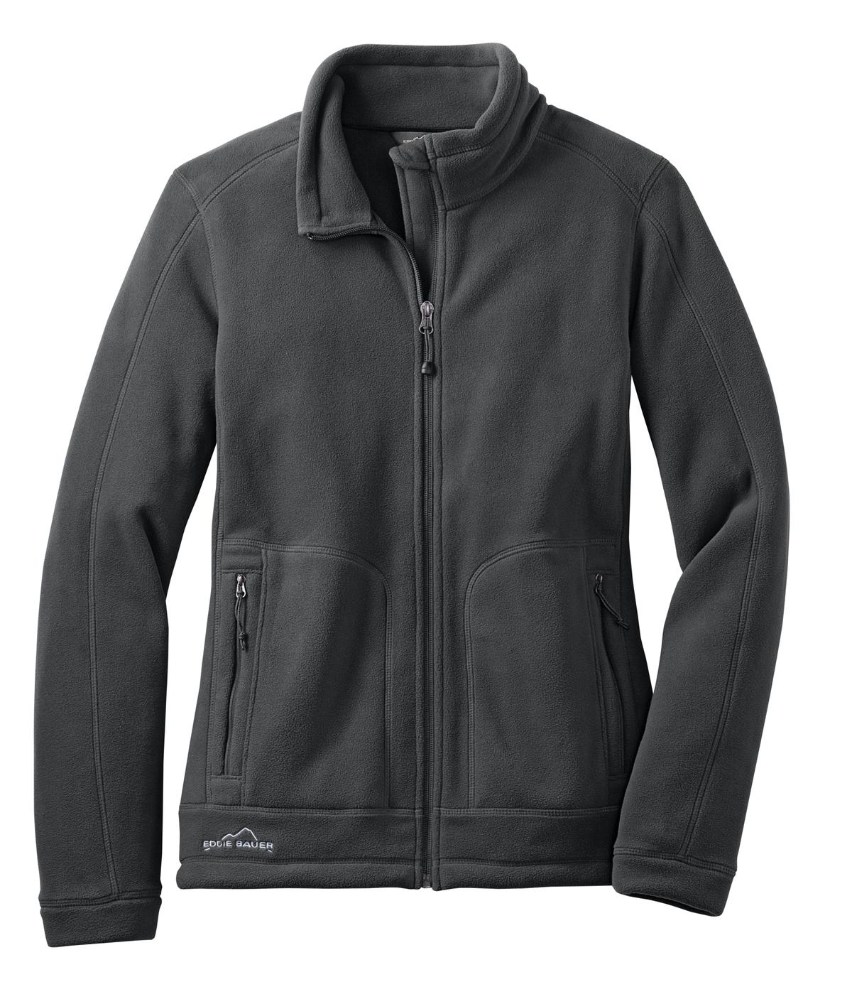 Eddie Bauer Ladies Wind-Resistant Full-Zip Fleece Jacket. EB231 Corporate Apparel Jackets & Vests