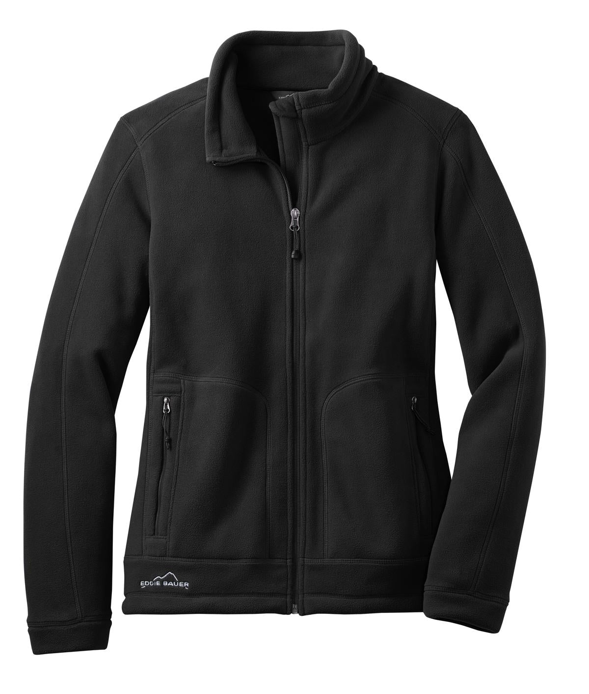 Eddie Bauer Ladies Wind-Resistant Full-Zip Fleece Jacket. EB231 Corporate Apparel Jackets & Vests