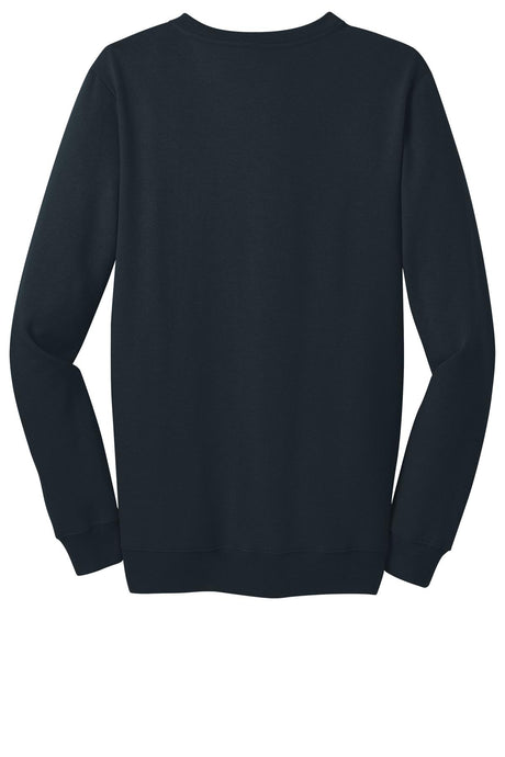 District Young Men's The Concert Fleece Crew. DT820 Youth Apparel Hoodies & Sweatshirts