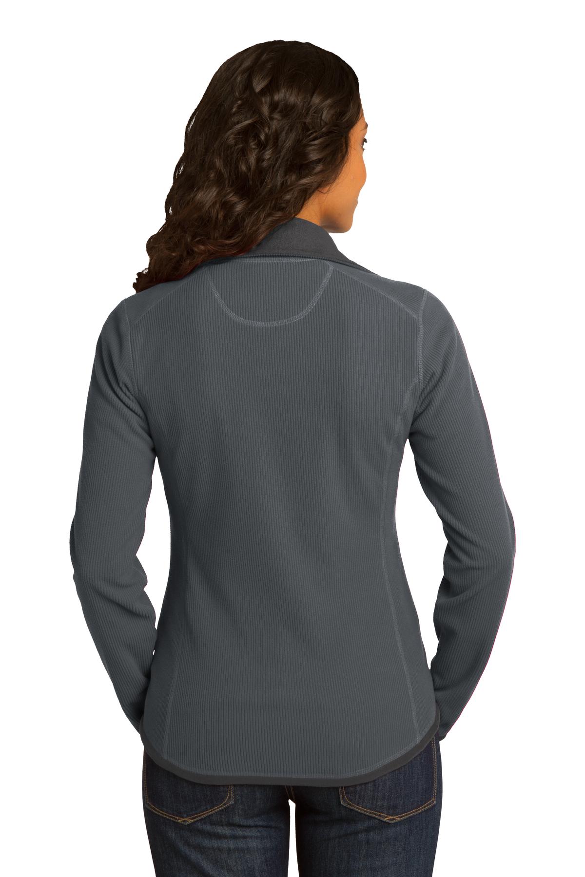 Eddie Bauer Ladies Full-Zip Vertical Fleece Jacket. EB223 Corporate Apparel Sweatshirts & Fleece