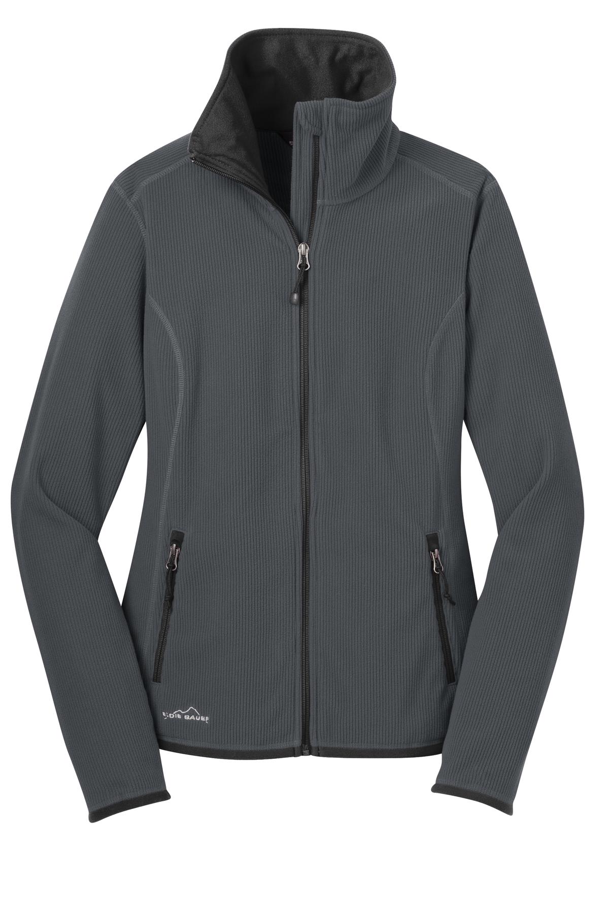 Eddie Bauer Ladies Full-Zip Vertical Fleece Jacket. EB223 Corporate Apparel Sweatshirts & Fleece
