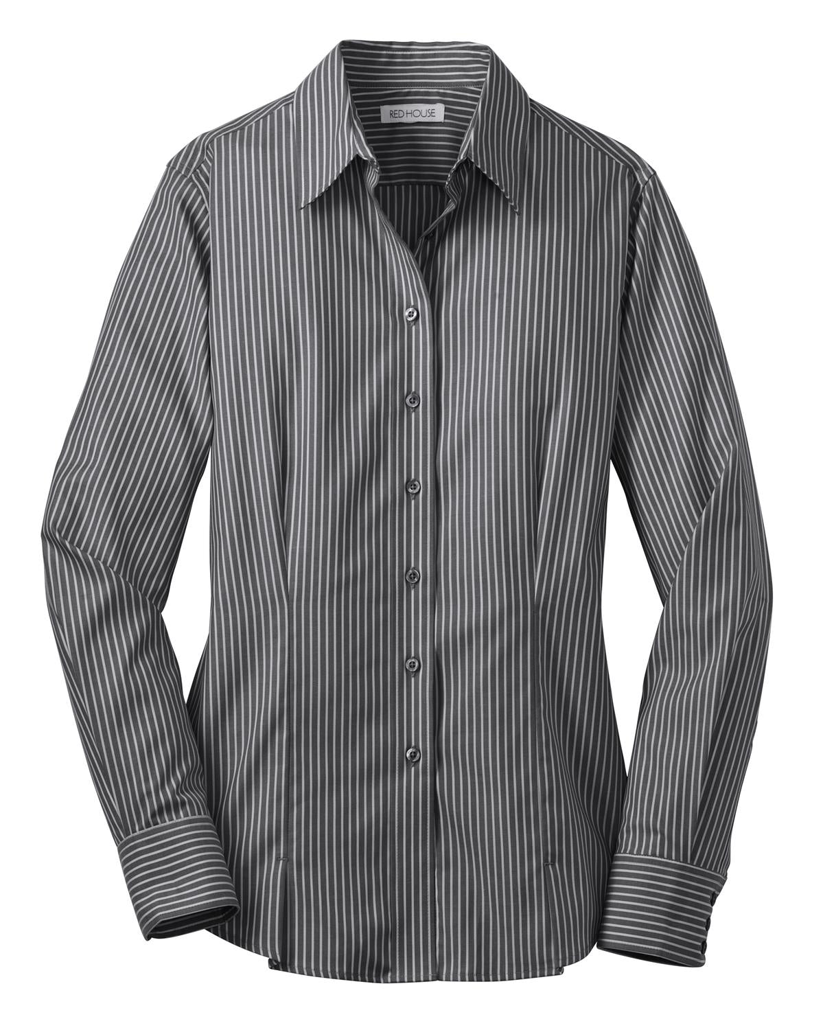 Red House Ladies Stripe Non-Iron Pinpoint Oxford. RH65 Corporate Apparel Shirts & Tops