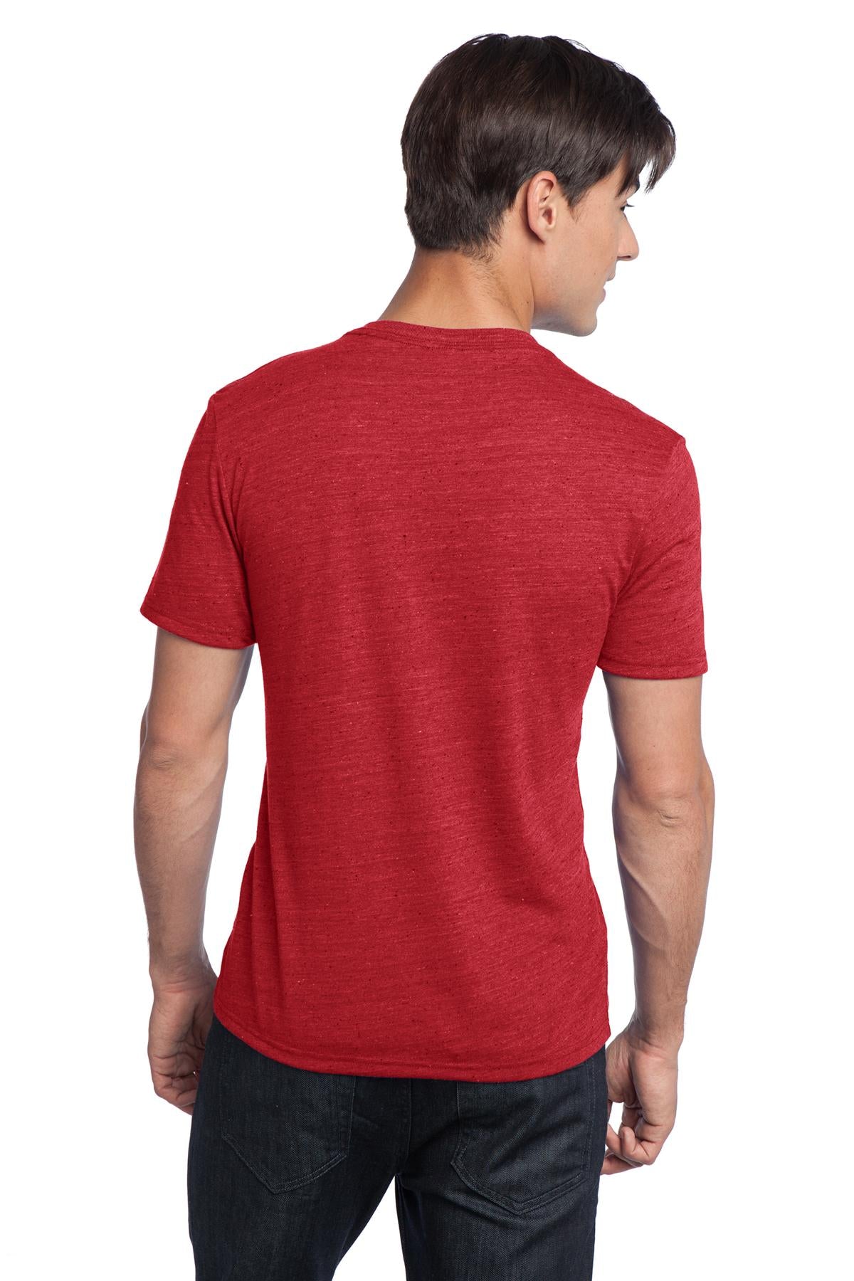 District Young Men's Textured Notch Crew Tee. DT172 Youth Apparel Shirts & Tops