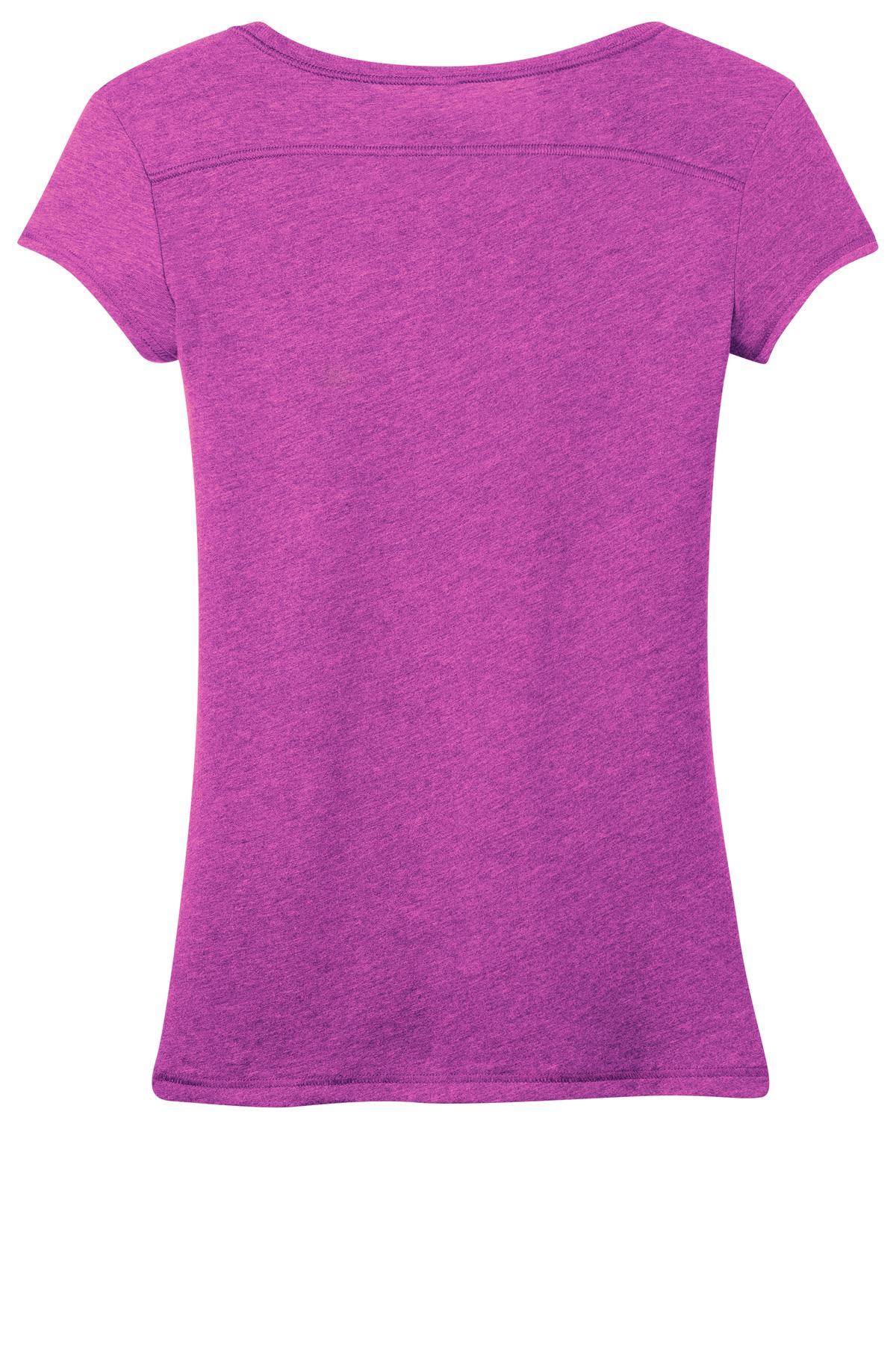 District Juniors Gravel 50/50 Crew Tee. DT2400 Youth Apparel Shirts & Tops