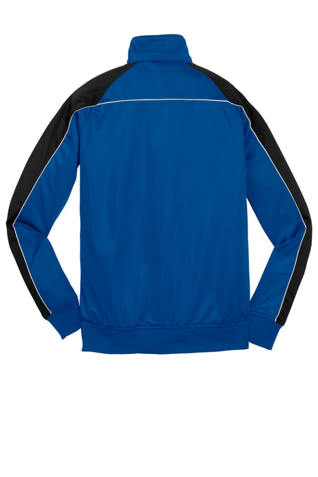 Sport-Tek Youth Piped Tricot Track Jacket. YST92 Youth Apparel Jackets & Vests